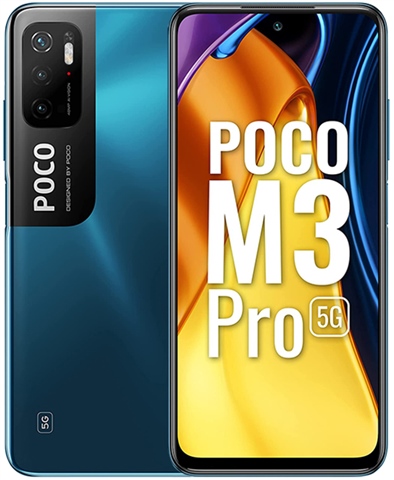 POCO M3 Pro 5G 2021 (4GB+64GB) Cool Blue, VoLTE B - CeX (IN